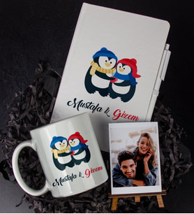 Kişiye Özel Defter Kalem Kupa Ve Fotoğraflık Seti 85880