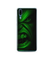 Hulk Tasarım Süper Şeffaf Silikon Telefon Kılıfı Huawei P20 