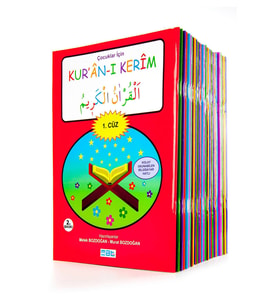 Çocuklar İçin Kuran-ı Kerim 1-30. Cüzler Set