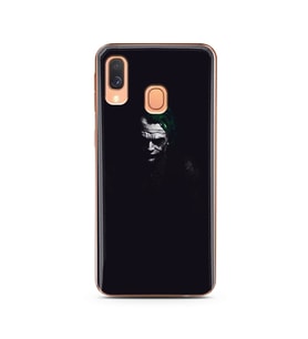 Joker Tasarım Süper Şeffaf Silikon Telefon Kılıfı Samsung A40