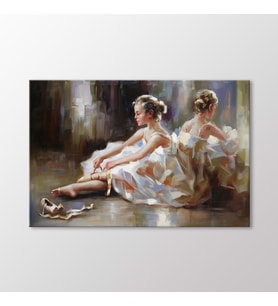Arty Tablo Balerin Tablo (Karışık)
