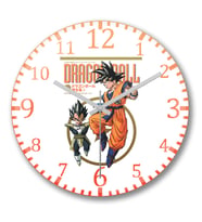 Adventures Dragon Ball Duvar Saati Bombeli Gercek Cam