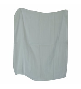 LokmanAVM Banyo Hamam Köpük Torbası Beyaz 48 x 113 cm