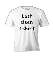Last Clean Tshirt Beyaz Erkek Tshirt