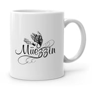 BK Gift Kişiye Özel Mesleki Müezzin Beyaz Kupa Bardak  2