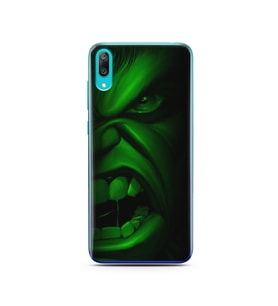 Hulk Tasarım Süper Şeffaf Silikon Telefon Kılıfı Huawei Y7 Prime 2019