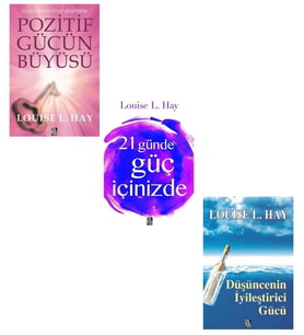 Louise L. Hay Pozitif Gücün Büyüsü Seti 3 Kitap