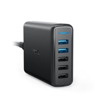 ANKER PowerPort 5 Speed 63W QuickCharge 3.0 Seyahat Hızlı Şarj Cihazı