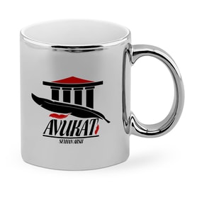 BK Gift Kişiye Özel Mesleki Avukat Krom Kupa Bardak  7