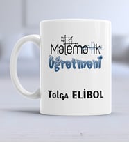 Matematik Öğretmeni Kupa Bardak v2