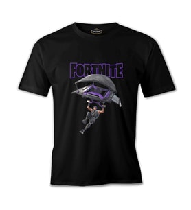Fortnite - A l'air Siyah Erkek Tshirt