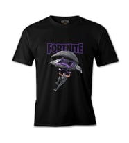 Fortnite - A l'air Siyah Erkek Tshirt