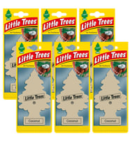 Little Trees Coconut Hindistan Cevizi Aromalı Oto Kokusu 6 Adet (Karışık)