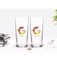 BK Gift Kişiye Özel Renkli Baskılı Gaziantep Tasarımlı Turistik İkili Rakı Bardağı Seti-1 (Beyaz)