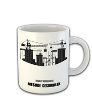 Kişiye Özel İnşaat Mühendisi Temalı Kupa Bardak 81453