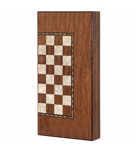 Helena Wood Art Eko Klasik El Yapımı Damalı Ahşap Tavla Seti