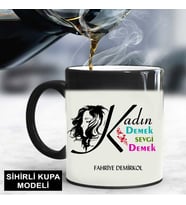 8 Mart Dünya Kadınlar Gününe Özel Kupa (Beyaz)