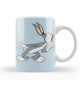 Looney Tunes Bugs Bunny Kupa Bardak Porselen