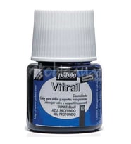 Pebeo Vitrail Şeffaf Cam Boyası 45ml Lacivert 10