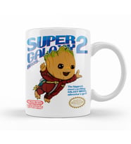 Baby Groot Super Galaxy Bros Kupa Bardak Porselen