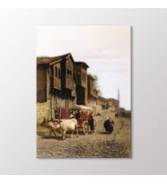 Arty Tablo Koçu Arabası Tablo (Karışık)