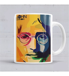 John Lennon Kupa Bardak Porselen