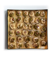Baklawati Çiçek Antep Fıstığı ve Badem Ezmesi ( (800 g)