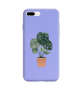 Lila Lansman Telefon Kılıfı Iphone 7 Plus