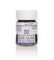 Talens Guaj Boya 16ml 737 Neutral Black