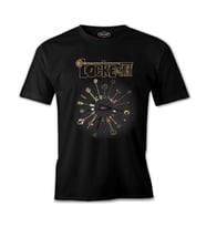 Locke and Key - All Keys Siyah Erkek Tshirt