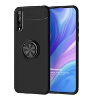 Microsonic Huawei P Smart S Kılıf Kickstand Ring Holder Siyah