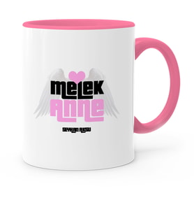 BK Gift Kişiye Özel Melek Anne Pembe Kupa Bardak  1