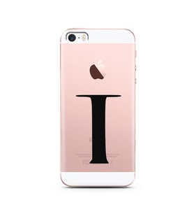 Iphone 5s Harf Tasarımlı Telefon Kılıfı T-Harfi 