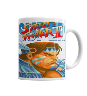 Street Fighter  Thunder Hawk Kupa Bardak Porselen