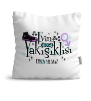 BK Gift Kişiye Özel Evin Yakışıklısı Dekoratif Yastık  1
