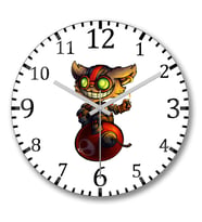 Ziggs Smile Duvar Saati Bombeli Gercek Cam