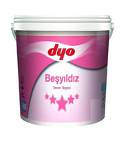 Dyo Beşyıldız Tavan Boyası 10 Kg Beyaz