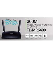 Tp-Link TL-MR6400 300 Mbps 4 Port 4G Kablosuz Router Sim Kartlı
