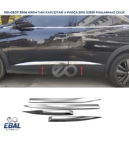 PEUGEOT 3008 KROM YAN KAPI ÇITASI 4 KAPI 2016 ve üzeri P.ÇELİK