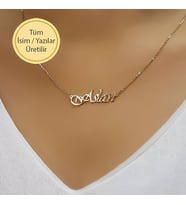 14 Ayar Altın İsimli Kolye