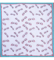Yeşil Baykuş Kare Bandana