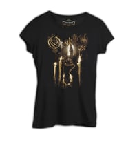 Opeth - Ghost Reveries Siyah Kadın Tshirt