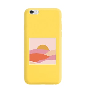 Sarı Lansman Telefon Kılıfı Iphone 6