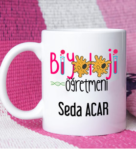Biyoloji Öğretmeni Kupa Bardak