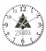 The Legend Of Zabuza  Naruto Duvar Saati Bombeli Gercek Cam