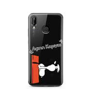 Snoopy Tasarımlı Süper Şeffaf Silikon Telefon Kılıfı Huawei P20 Lite 