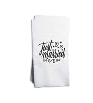 Just Married Peçete Baskı 25 Adet