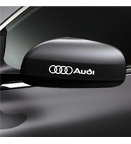 Audi S Araba Yan Ayna Araç Sticker Yapıştırma 2Adet