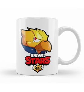 Brawl Stars Crow  Kupa Bardak  Porselen
