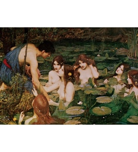 Art Puzzle Hylas ve Su Perileri,1896 1500 Parça Pu